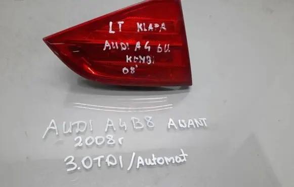 Audi A4 S4 B8 8K Rear/tail lights 21969002