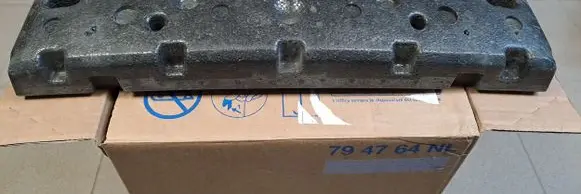 Mercedes-Benz C W203 Front bumper foam support bar A2038854937
