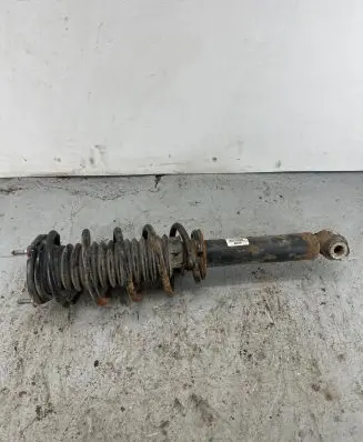 Peugeot 407 Front shock absorber with coil spring
