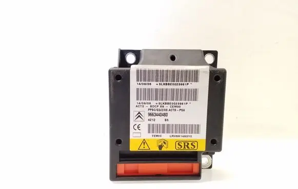 Citroen C6 Airbag control unit/module 9663440480