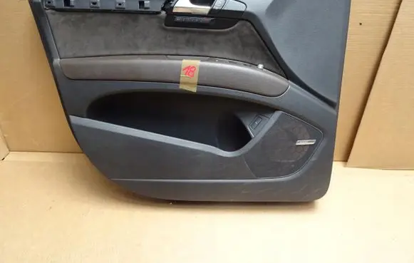 Front door card panel trim