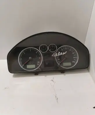 Volkswagen Sharan Speedometer (instrument cluster) 7M3920820F YM2110849ABC 1906010283