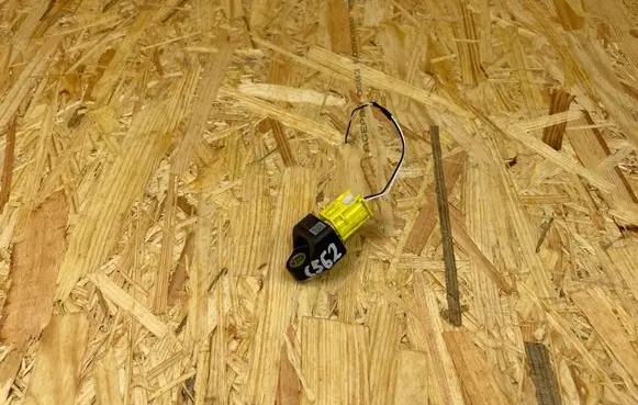 Airbag deployment crash/impact sensor