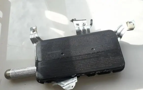 Front door airbag