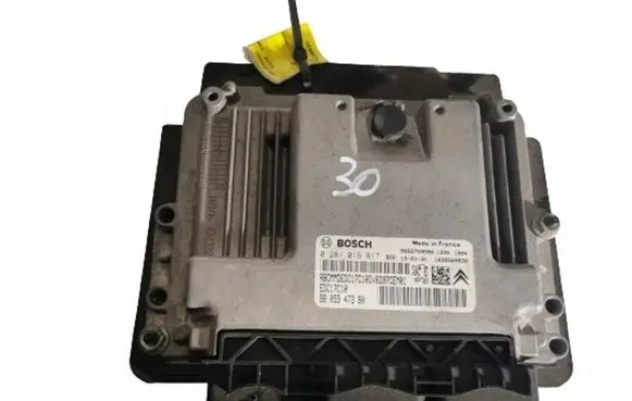 Citroen Berlingo Engine ECU kit and lock set 0281019817