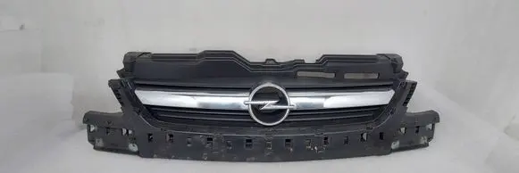 Opel Corsa C Front bumper upper radiator grill 13120828
