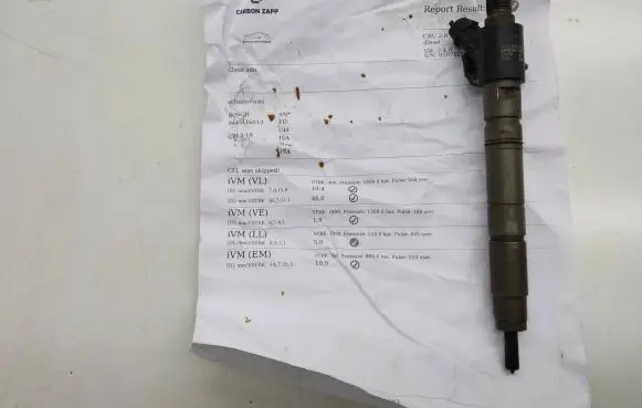 Jaguar XF X250 Fuel injector 0445116013