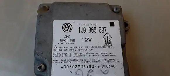 Volkswagen PASSAT B5 Airbag control unit/module 1J0909607 5WK4199