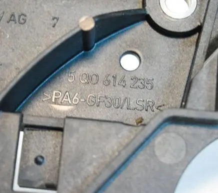 Audi A3 S3 8V Other engine bay part 5Q0614235