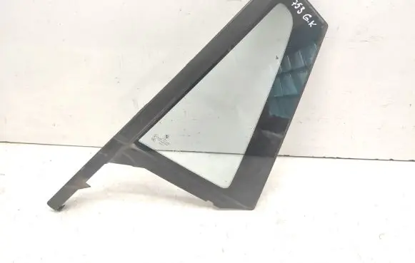 Rear vent window glass