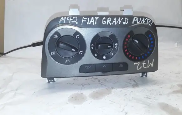 Fiat Grande Punto Climate control unit PEIUKOVALDYMOBLOKASSALONE NOTCODE