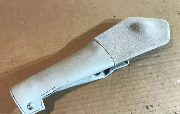 Jaguar XJ X300 Handbrake lever cover (leather/fabric) ODA474
