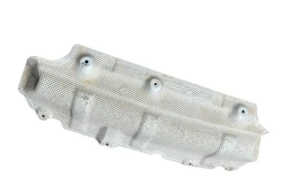 Heat shield in engine bay