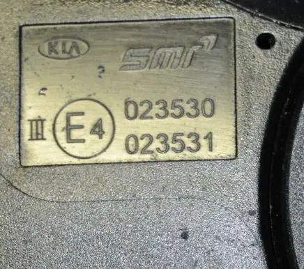 KIA Picanto Front door electric wing mirror E4023530E4023531