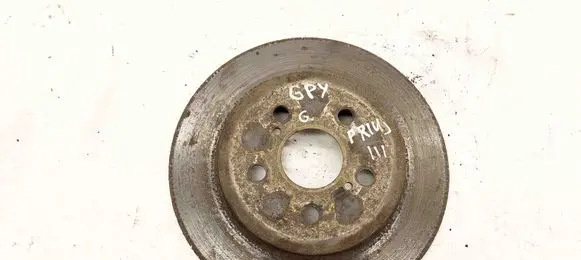 Toyota Prius (XW30) Rear brake disc
