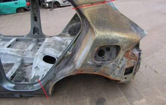 KIA Sportage Rear quarter panel 