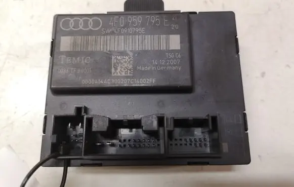 Audi A6 S6 C6 4F Door control unit/module 4F0959795 0033TFJ0001