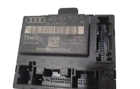 Audi A6 S6 C6 4F Door control unit/module 4F0959792F 4F0910792F