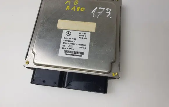 Mercedes-Benz A W176 Engine control unit/module A6519007600 A6519010601