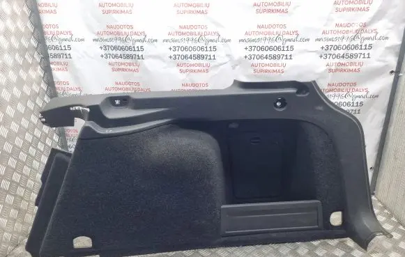 Volkswagen PASSAT B6 Trunk/boot side trim panel 3C9867428