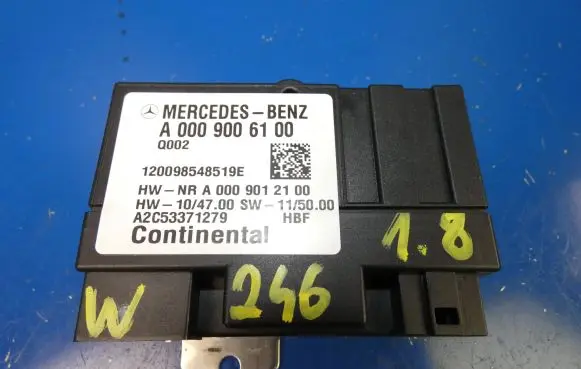 Mercedes-Benz B W246 W242 Fuel injection pump control unit/module A0009006100 120098548519E A0009012100