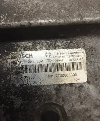 Renault Espace III Engine control unit/module 7700868305 0001590
