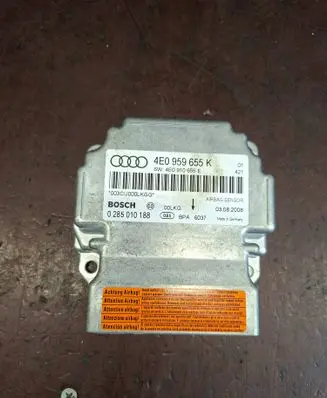 Audi A8 S8 D3 4E Airbag control unit/module 4E0959655K 4E0910655E 0285010188