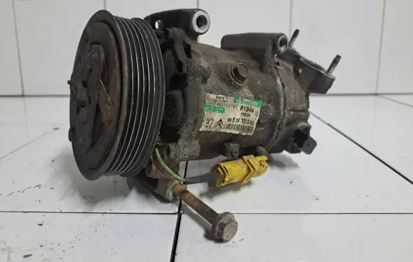 Peugeot 307 Air conditioning (A/C) compressor (pump) 9651910980 SD6C12 07460102761