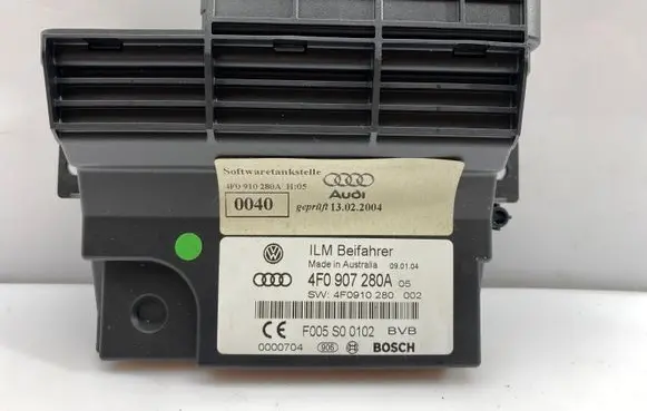 Audi A6 S6 C6 4F Power management control unit 4F0907280A 4F0910280 F005S00102