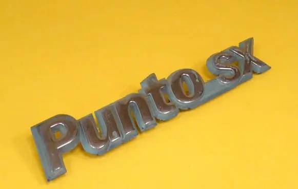 Fiat Punto (176) Manufacturers badge/model letters 
