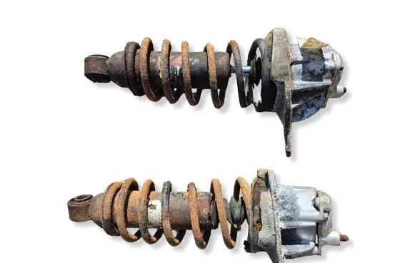 Volvo XC70 Rear shock absorber with coil spring 30681745 30683626 NIVOMAT