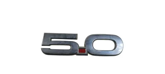 Ford Mustang VI Fender model badge letters FR3B16C148 FR3B16C148AAW