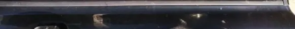 Fiat Stilo Front door glass trim molding 