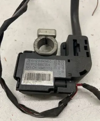 BMW 5 E60 E61 Negative earth cable (battery) 9164346 6986795