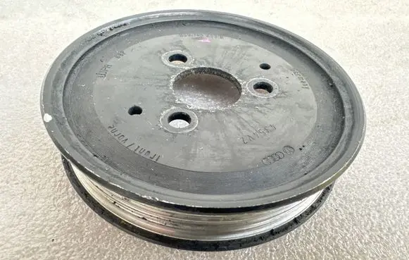 Volkswagen Touareg I Power steering pump pulley 059145255B