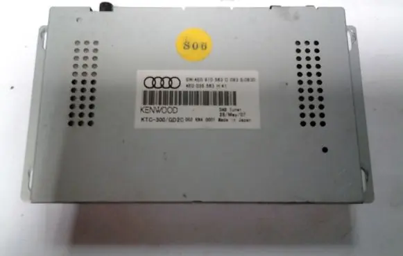 Audi A8 S8 D3 4E Radio/CD/DVD/GPS head unit 4E0910563C 4E0035563H