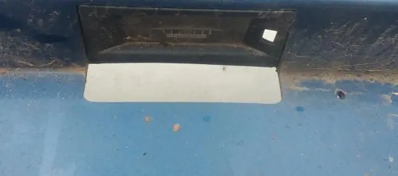 Fiat Bravo - Brava Number plate light