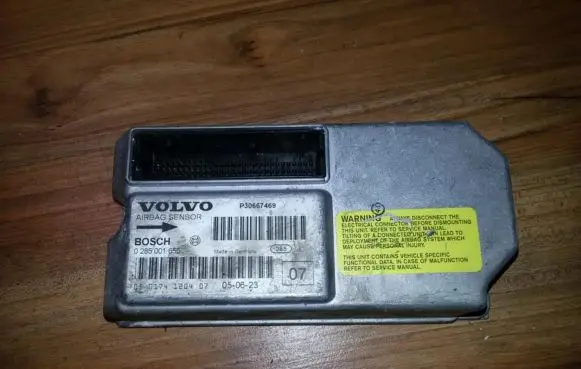 Volvo S80 Airbag control unit/module 0285001655 p30667469