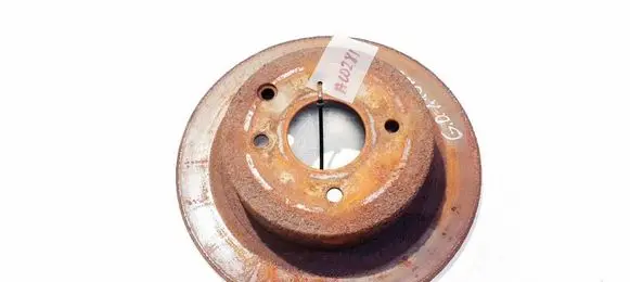 Nissan Tiida C11 Rear brake disc neventiliuojamas