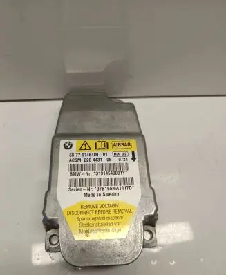 BMW 5 E60 E61 Airbag control unit/module 9145400 2204431
