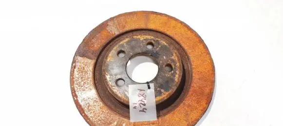 Peugeot 807 Rear brake disc neventiliuojamas