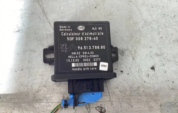 Peugeot 407 Light module LCM 9651378880 5DF00827840