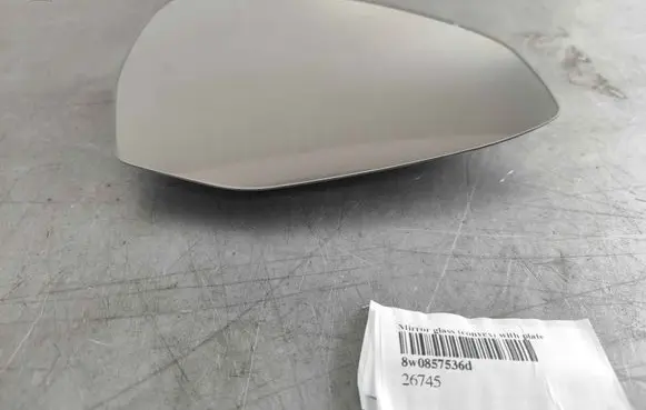 Audi A4 S4 B9 8W Wing mirror glass 8W0857536D