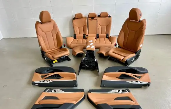 BMW 4 G22 G23 G24 G26 Seat and door cards trim set bmwg26i4fotele