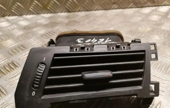 Dashboard air vent grill cover trim