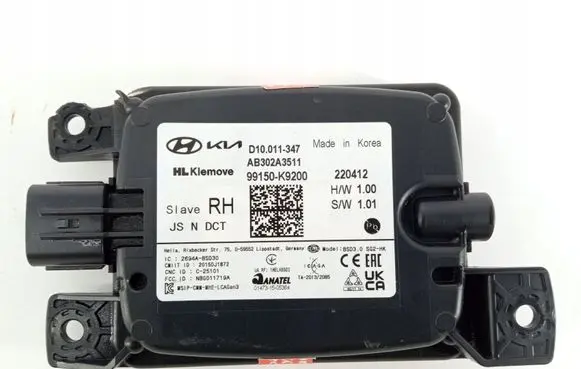 Hyundai Veloster II Distronic sensor radar 99150K9200