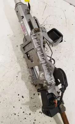 Steering wheel axle set