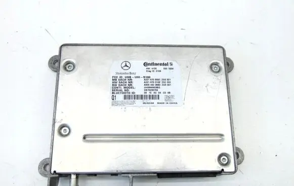 Mercedes-Benz S W221 Bluetooth control unit module