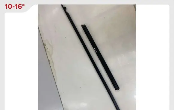 Jaguar I-Pace Rubber seal loading door window/glass J9D325596AC