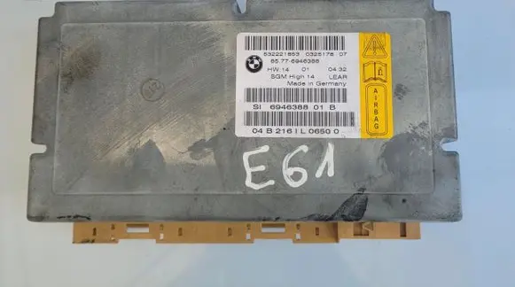 BMW 5 E60 E61 Airbag control unit/module 65776962703 6946388